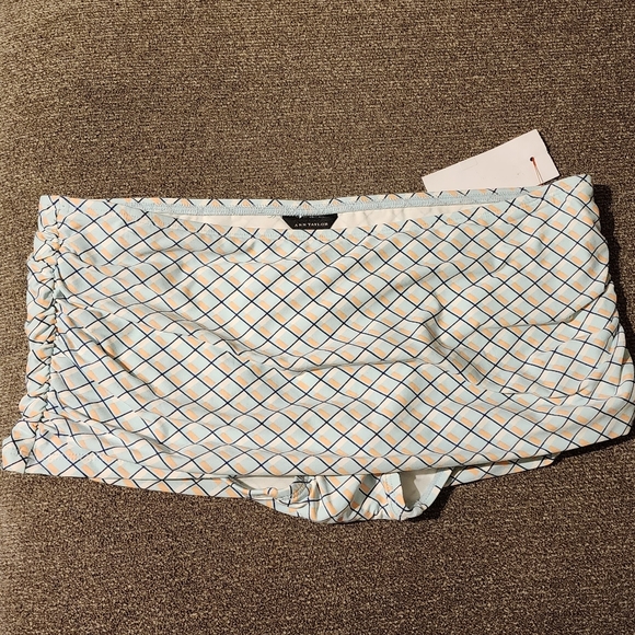 NWT Ann Taylor Multicolor Skirt Bikini Bottom Women's XS‎ - Picture 1 of 3